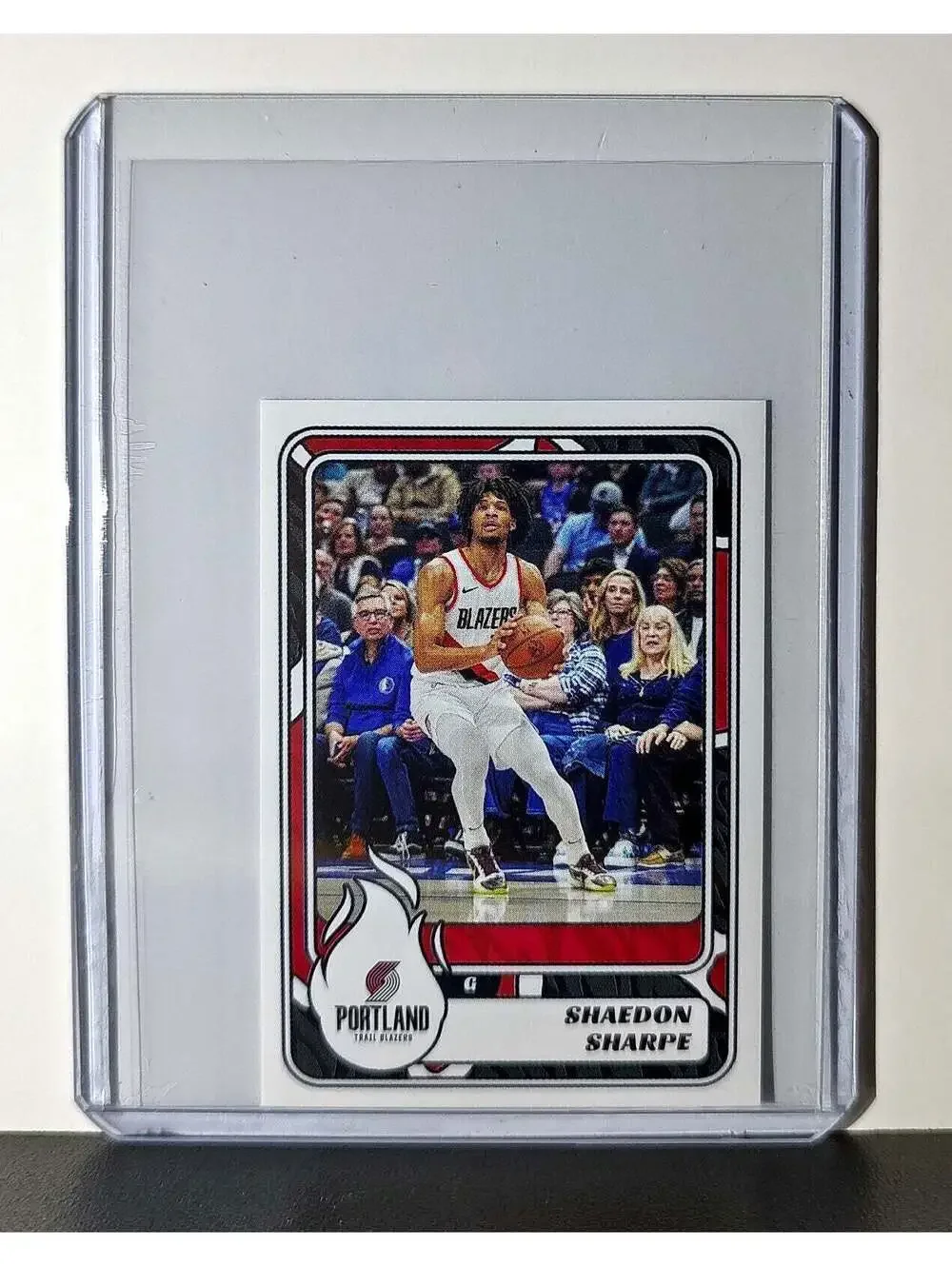 Shaedon Sharpe 2024-25 Panini NBA #439 Sticker Portland Trail Blazers